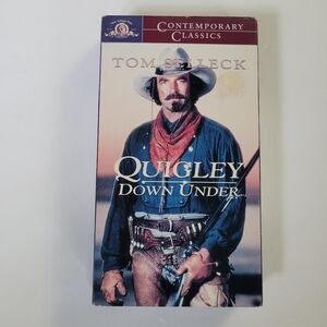 Quigley Down Under VHS Tape